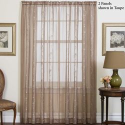 Emelia Embroidered Sheer Panel