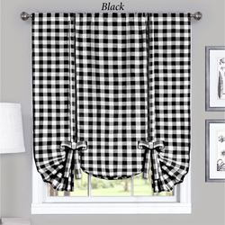 Buffalo Check Tie Up Shade 42 x 63