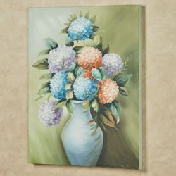 Charlottes Bouquet Factory Second Canvas Wall Art Multi Pastel