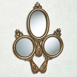 Lavonne Wall Mirror Aged Gold