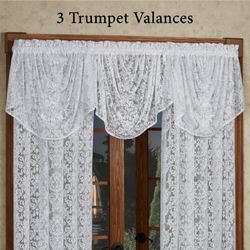 Astor Lace Trumpet Valance 47 x 27