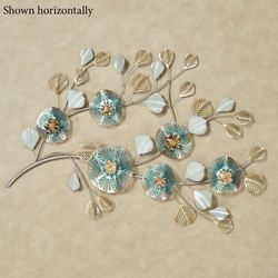 Regence Floral Wall Art Blue