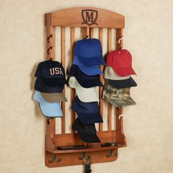 thumbnail image 2 of 24pc Baseball Hat Rack Wall Mount - Super Strong Display Hooks For Caps - Black 2 of 6