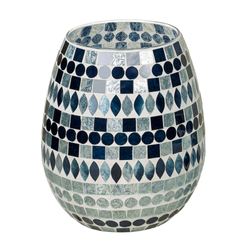 Mosaic Sea Wastebasket Multi Jewel