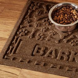 Paws and Bones Personalized Pet Mat
