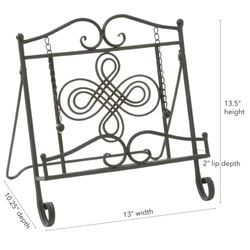 Townsend Cookbook Stand Black