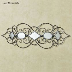 Sonatina Mirrored Wall Art Silver