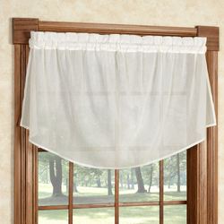 Sea Glass II Cascade Valance 56 x 24