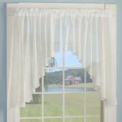 Sea Glass II Swag Valance Pair 62 x 38