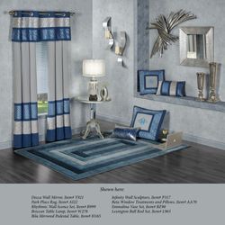 Bila Mirrored Pedestal Table Silver Gray