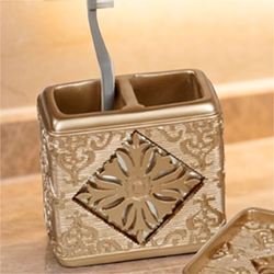 Majesty Toothbrush Holder Champagne Gold