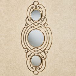 Sanford Mirrored Wall Accent Bronze