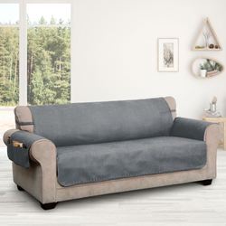 Stonehill Furniture Protector Dark Gray Extra Long Sofa