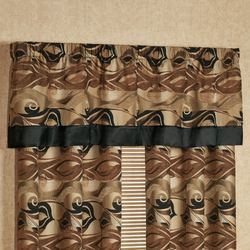 Paragon Rod Pocket Tailored Valance Multi Warm 72 x 18