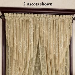 Queens Lace Ascot Valance