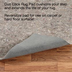 Duo Lock Rectangle  Rug PadImage