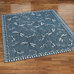 Dragonfly Flight Rectangle Rug
