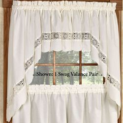 Kayleigh Swag Valance Pair 58 x 38