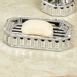 Glitz Silver Soap Dish