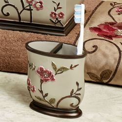 Larissa Toothbrush Holder Light Taupe