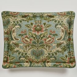 Calais Flanged Sham Teal