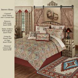 Bandera Comforter Set Multi Warm