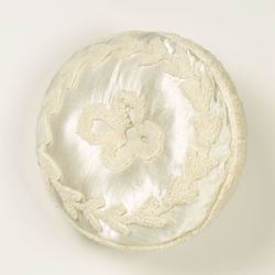 Lisette Tufted Pillow Pearl Round