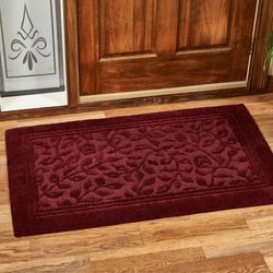 Wellington Nylon Rectangle Rug Claret