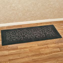 Wellington Nylon Rug Runner Gray 2 x 5