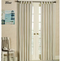 Weathermate Stripe Tab Curtain Pair