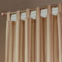 Weathermate Stripe Wide Width Curtain Pair