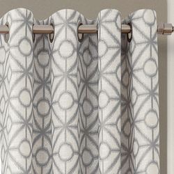 Crackle Grommet Curtain Panel