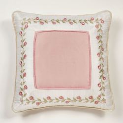 Blush Rose European Pillow with Sham