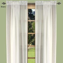 Lucerne Semi Sheer Curtain Panel