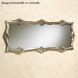 Vallerie Wall Mirror Platinum