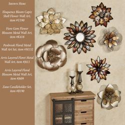 Fiore Wall Art Multi Metallic