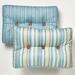 Clearwater Tufted Pillow Multi Cool Rectangle
