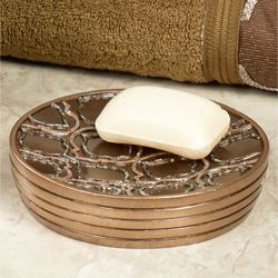 Spindle Soap Dish Bronze
