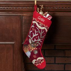 Reindeer Stocking Multi Warm