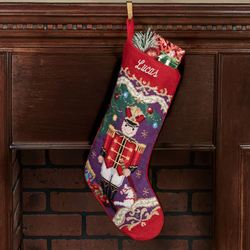 Toy Soldier Stocking Multi Warm