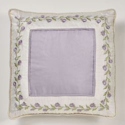 Lavender Rose European Pillow with Sham