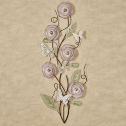 Wistful Bouquet Floral Wall Art Light Pink