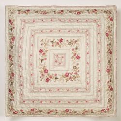 Heirloom Rose Tailored Sham Fawn European
