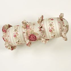 Heirloom Rose Bedding - Neckroll Pillow
