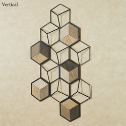 Conceptual Perspective Wall Art Black