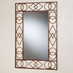 Tribal Essence Wall Mirror Dark Bronze