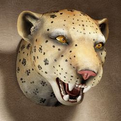 Leopard Head Wall ArtImage