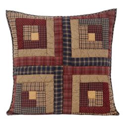 Millsboro Patchwork Quilted European Sham Multi Warm