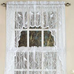 Troubadour Lace Swag Valance Pair 56 x 38