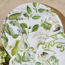 Avocado Serving Platter Green 18 Round